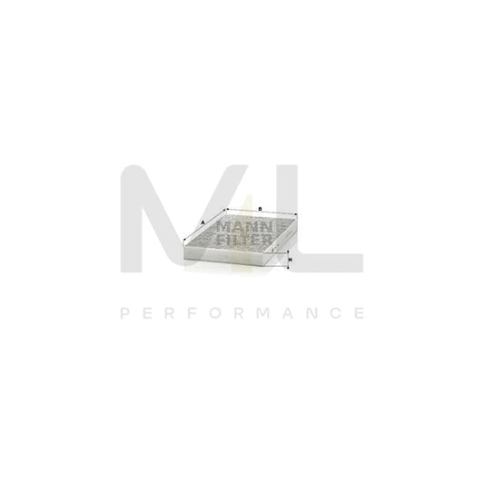 MANN-FILTER CUK 3192 Pollen filter Activated Carbon Filter