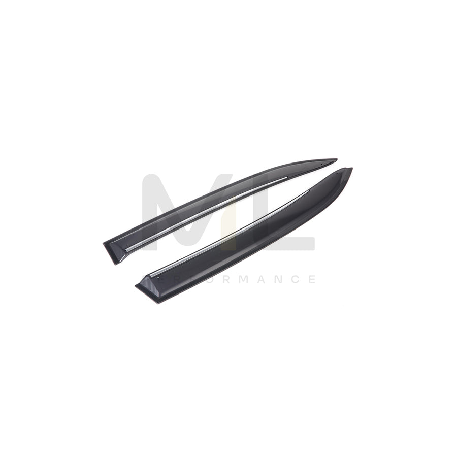 ClimAir CLI0044324 Wind Deflectors for Ford C-Max II (DXA/CB7, DXA/CEU), Rear, Smoke Grey