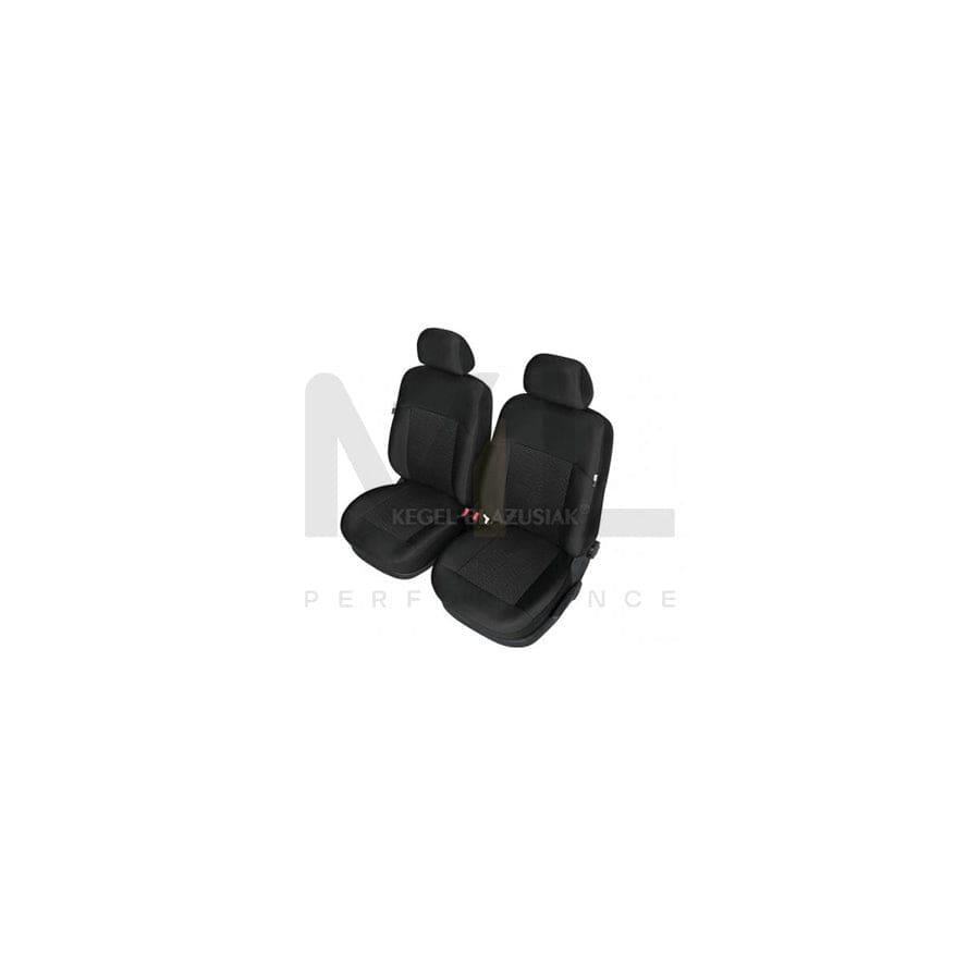 KEGEL 5-1266-233-4010 Car seat cover Black, Polyester, Front