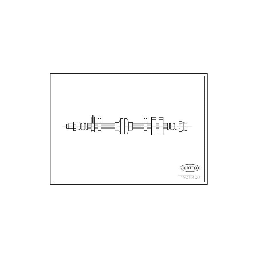 Corteco 19018130 Brake Hose