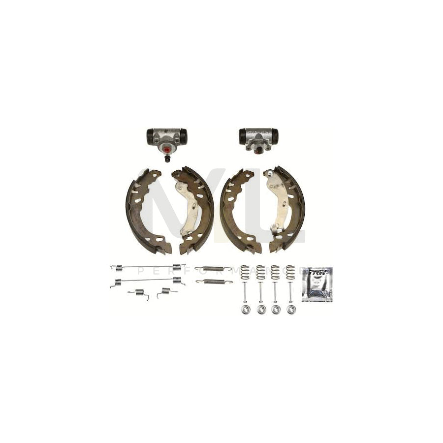 TRW Brake Kit BK1768 Brake Shoe Set for FIAT Panda II Hatchback (169) with wheel brake cylinder | ML Performance Car Parts
