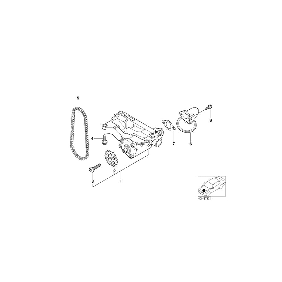 Genuine BMW 11412248294 E39 Intake Tube (Inc. 525d & 530d) | ML Performance US Car Parts