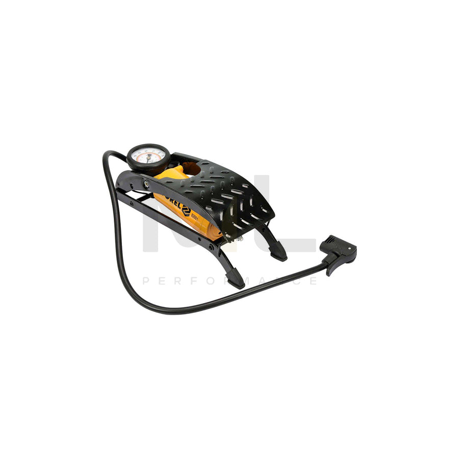 VOREL 82001 Foot pump with gauge