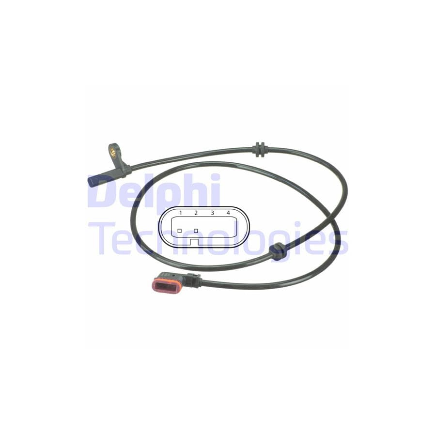 Delphi Ss20498 Abs Sensor Suitable For Mercedes-Benz C-Class