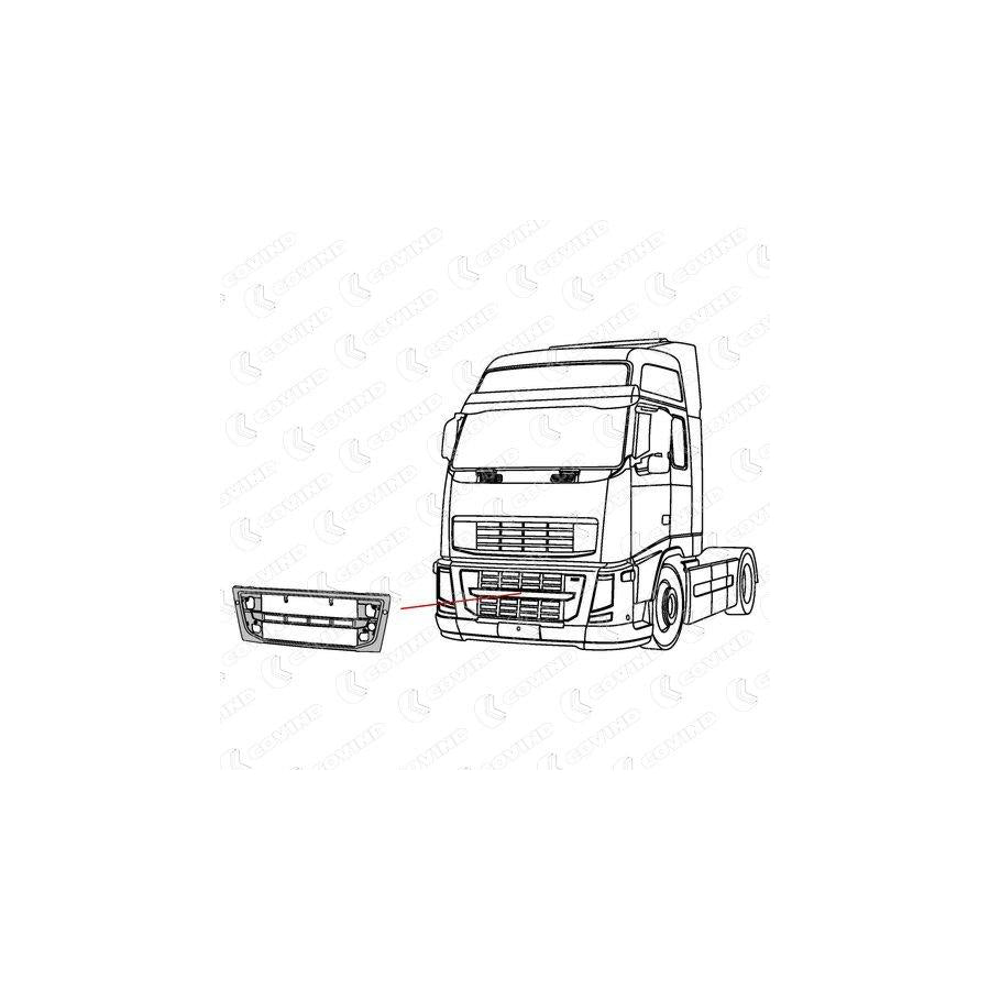 Covind 3Fh/151 Radiator Grille Insert
