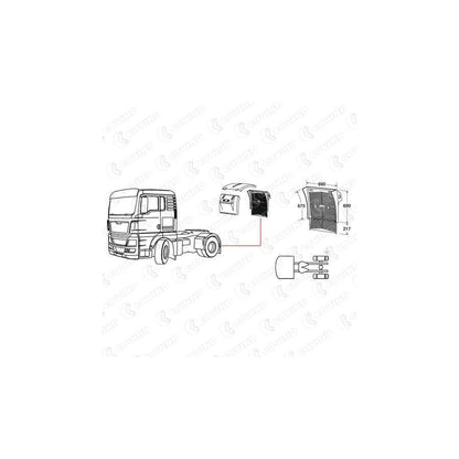 Covind Tgx/518 Wing Fender