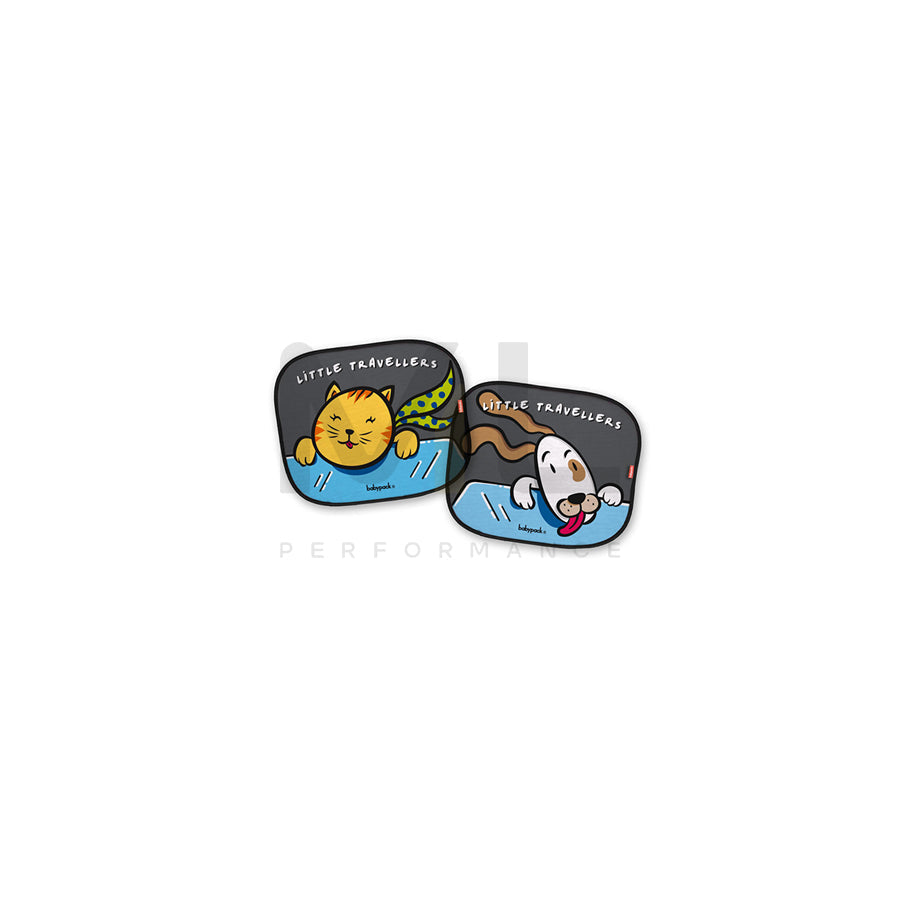 Babyauto 8436015311374 Car sun shade Multi-coloured, Quantity: 2
