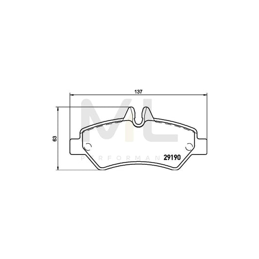 Hella 8DB 355 005-351 Brake Pad Set Incl. Wear Warning Contact, With Brake Caliper Screws, With Accessories