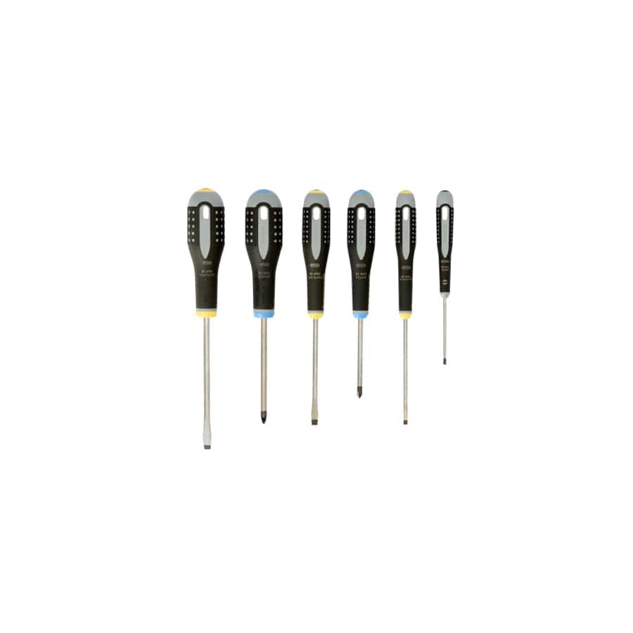 Bahco BAH9882 BE-9882 ERGO Screwdriver Set, 6 Piece