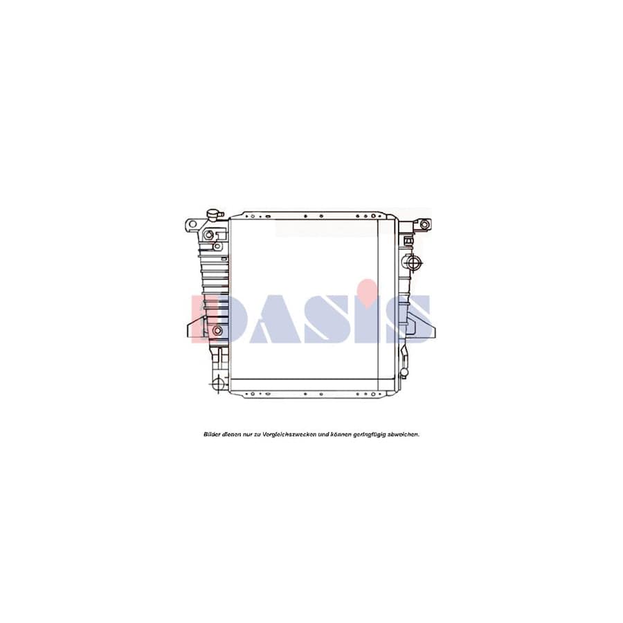 AKS Dasis 090005N Engine Radiator for Ford USA Explorer Mk2 (Un105)