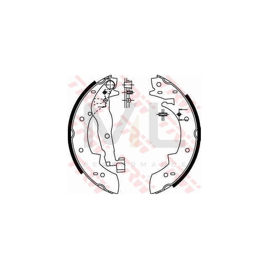 TRW GS6251 Brake Shoe Set | ML Performance Car Parts