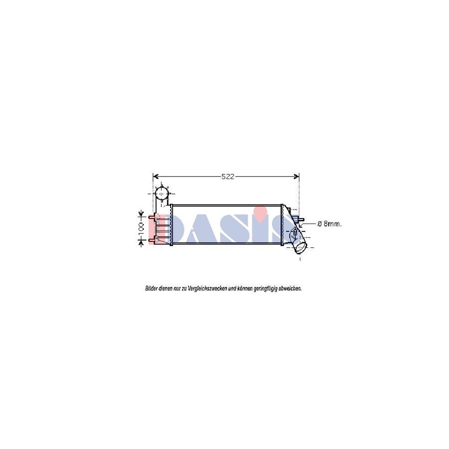 AKS Dasis 167002N Intercooler
