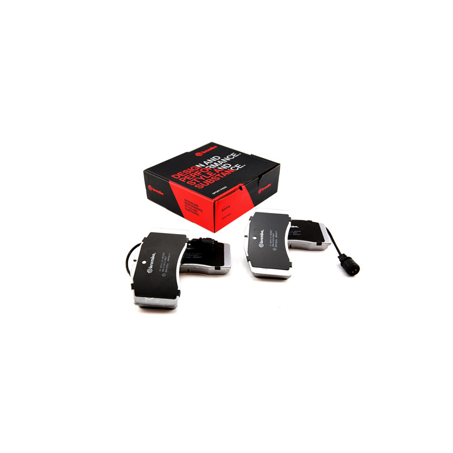 Brembo 07.B314.14 Audi Porsche Front HP2 High Performance Brake Pad Set (Inc. B4 80, Porsche 911, 928) | ML Performance US Car Parts