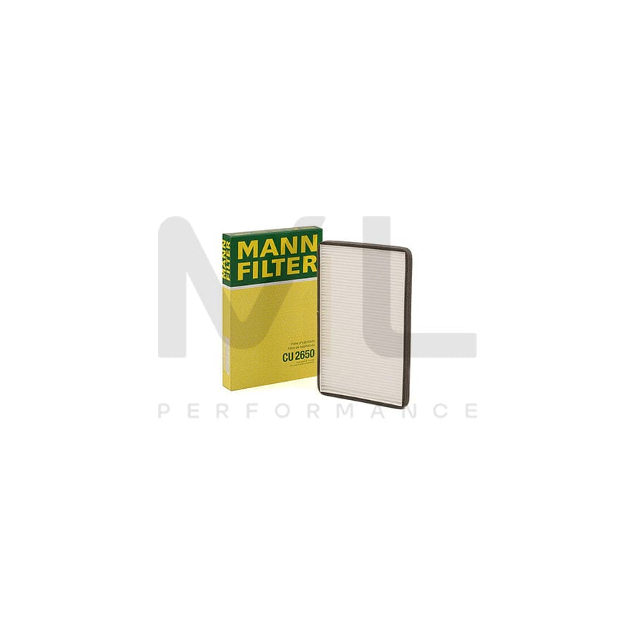 MANN-FILTER CU 2650 Pollen filter Particulate Filter