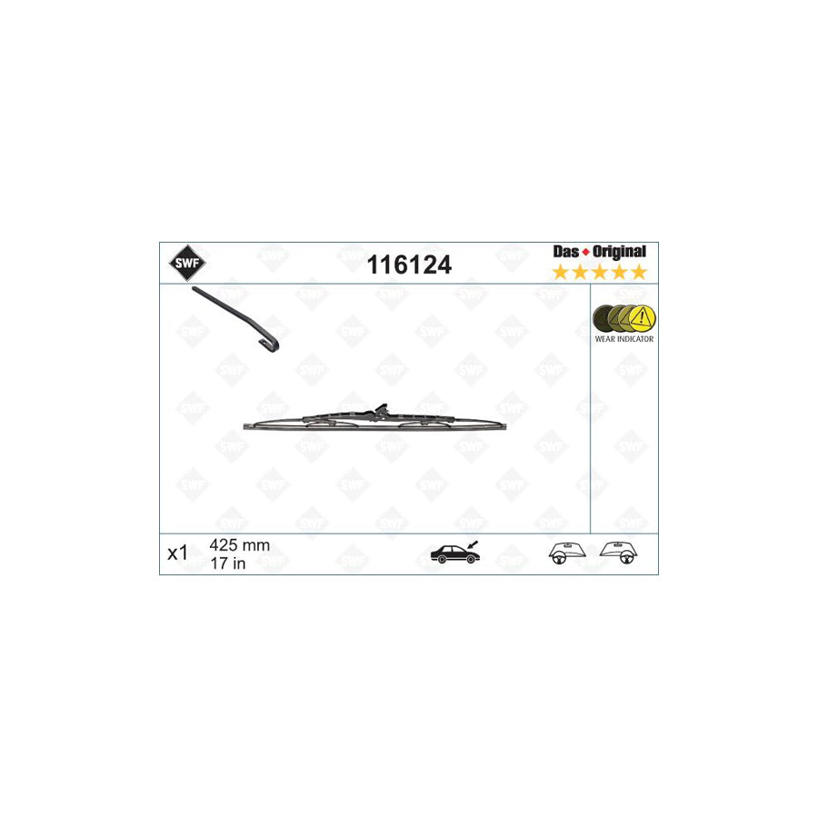 Swf Original 116124 Wiper Blade | ML Performance US Car Parts