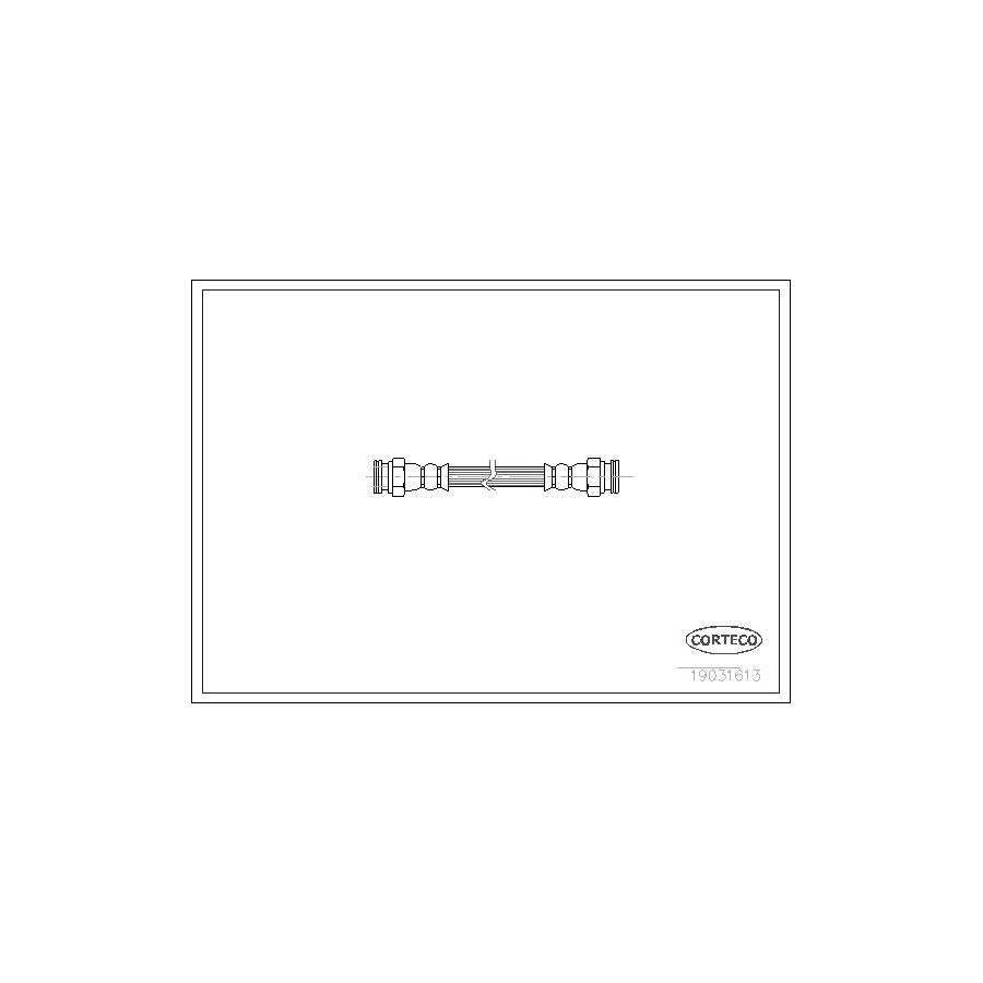 Corteco 19031613 Brake Hose