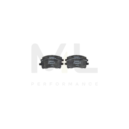 Bosch 0986424700 Brake Pad Set With Acoustic Wear Warning, With Anti-Squeak Plate BP413 | ML Performance Car Parts