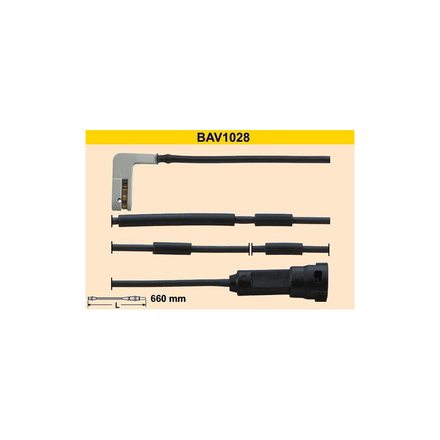Barum Bav1028 Brake Pad Wear Sensor
