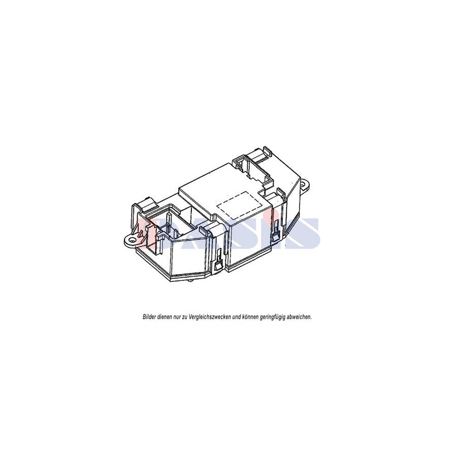 AKS Dasis 700004N Regulator, Passenger Compartment Fan