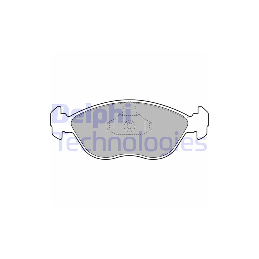 Delphi Lp1443 Brake Pad Set