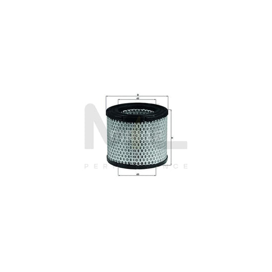 MAHLE ORIGINAL LX 247 Air Filter Filter Insert | ML Performance Car Parts