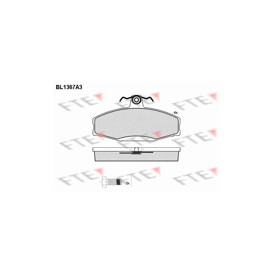 FTE 9010144 Brake Pad Set