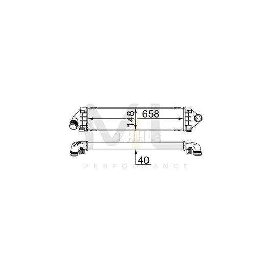 MAHLE ORIGINAL CI 394 000S Intercooler | ML Performance Car Parts