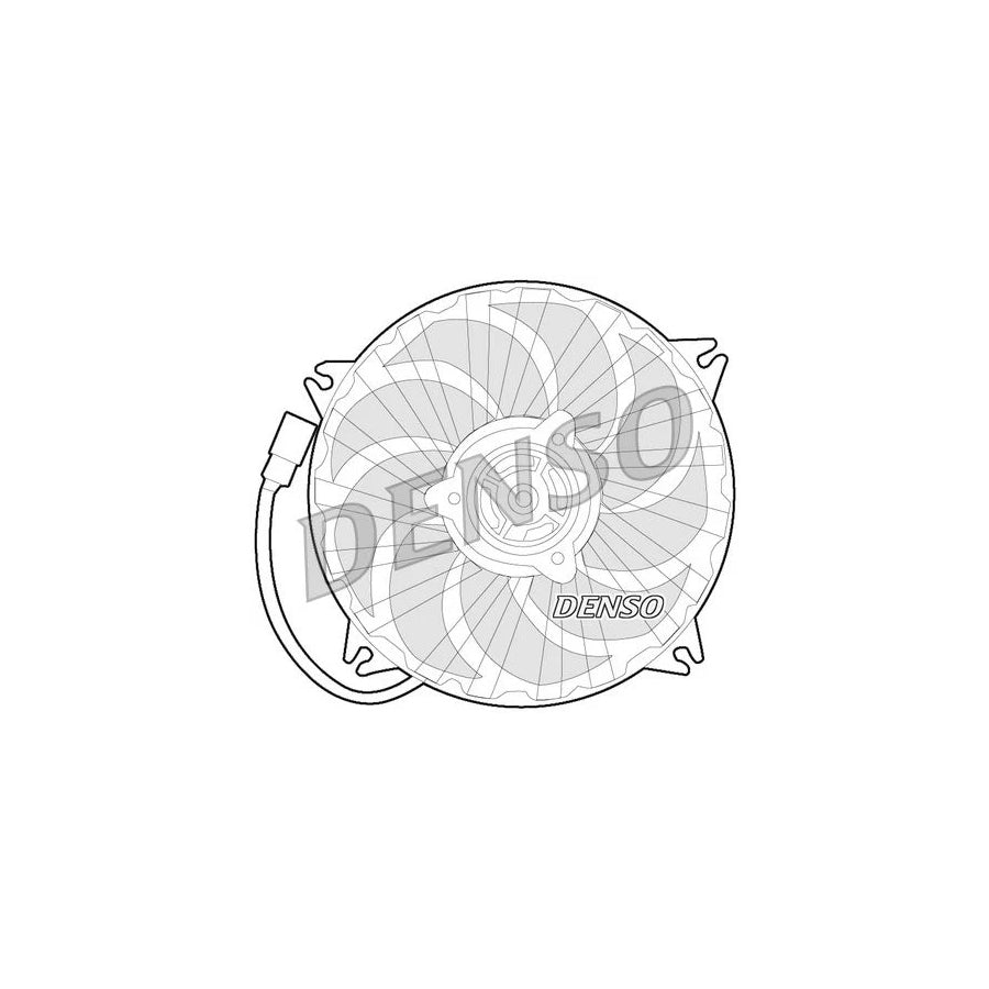 DENSO DER21017 Fan, Radiator