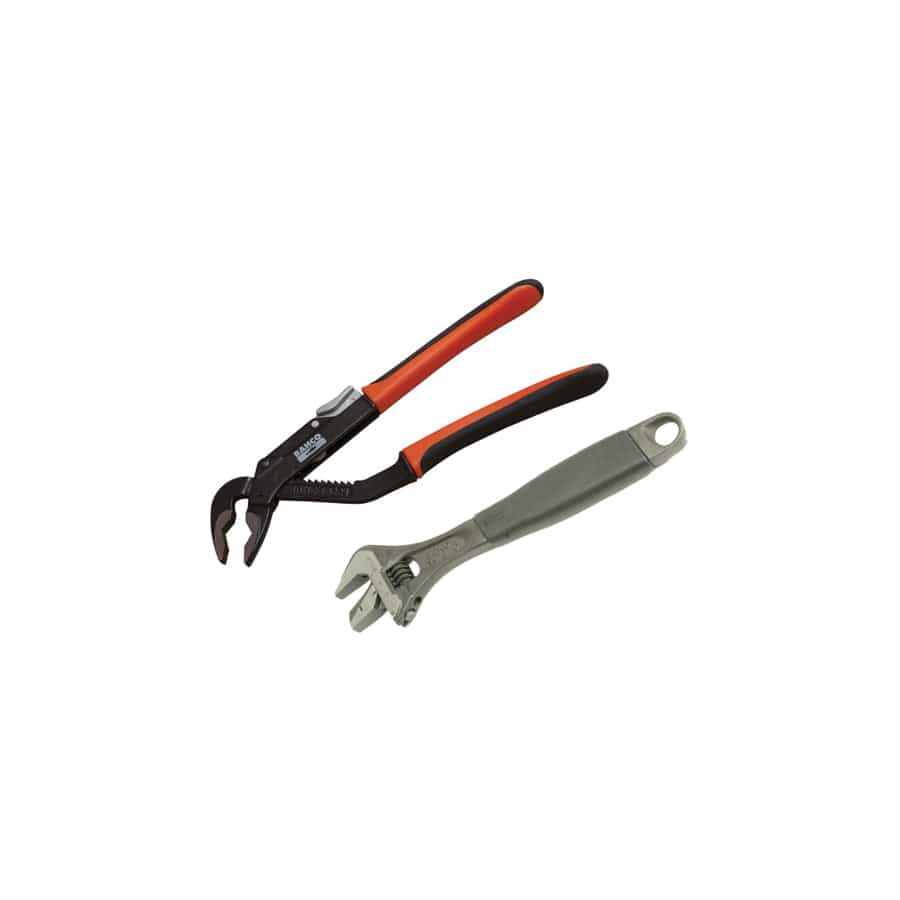 Bahco BAH9873 9873 Adjustable & Slip Joint Pliers Set, 2 Piece