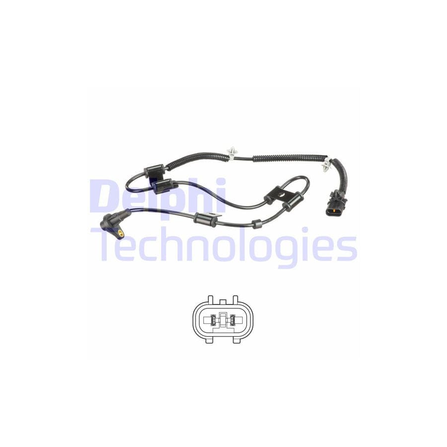 Delphi Ss20514 Abs Sensor For Kia Rio