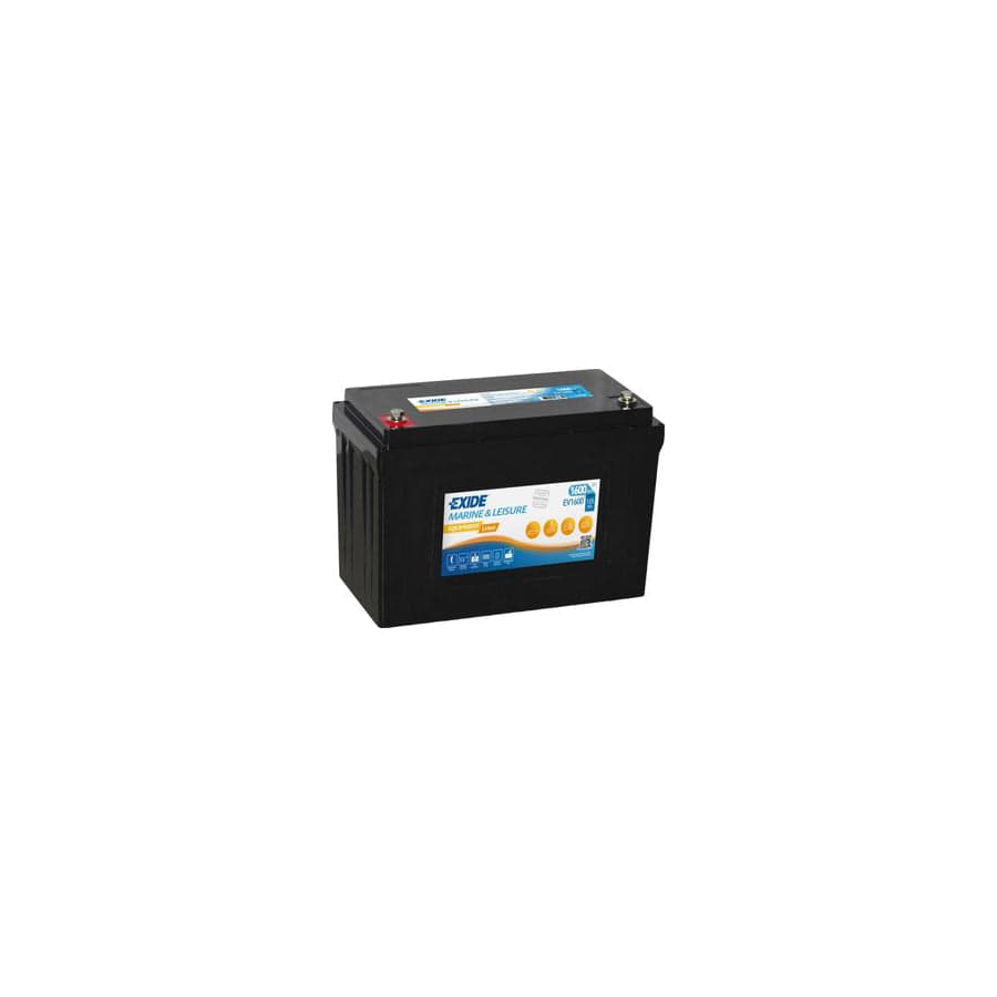 Exide EV1600 Equipment LI-ION Marine AND Leisure Battery 125AH | ML Performance US Car Parts