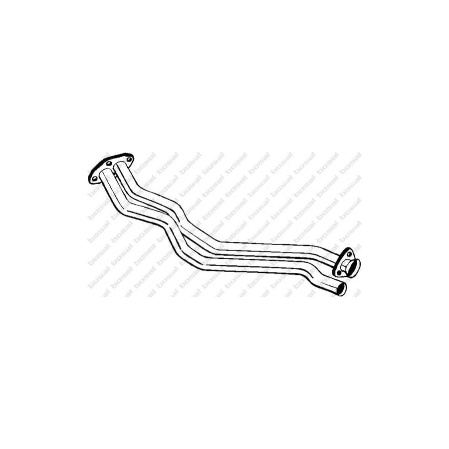 Bosal 834-917 Exhaust Pipe for BMW 3 Saloon (E30)