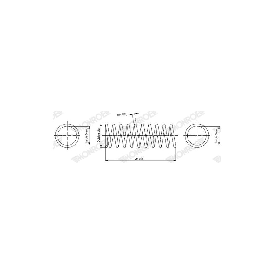 Monroe Sp4115 Coil Spring