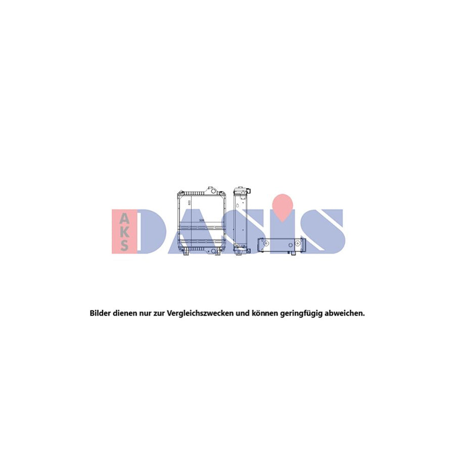 AKS Dasis 440136N Engine Radiator