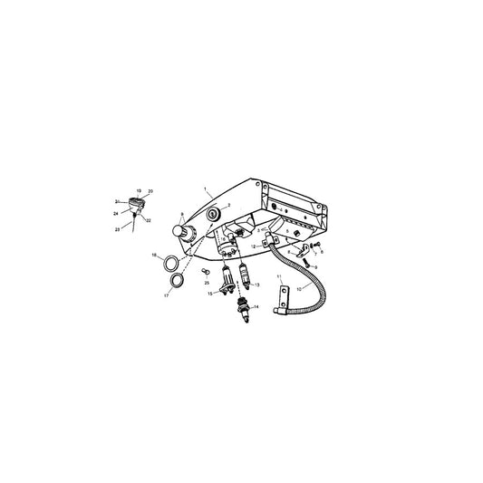 Genuine BMW 62120035060  Glass (Inc. Isetta 250 & Isetta 300) | ML Performance US Car Parts