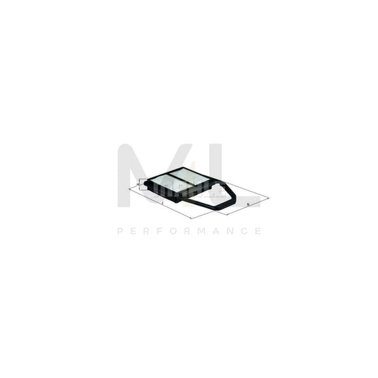 MAHLE ORIGINAL LX 1562 Air Filter Filter Insert | ML Performance Car Parts