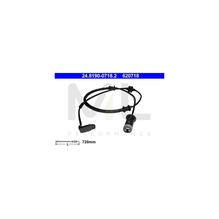 ATE 24.8190-0718.2 Brake pad wear sensor