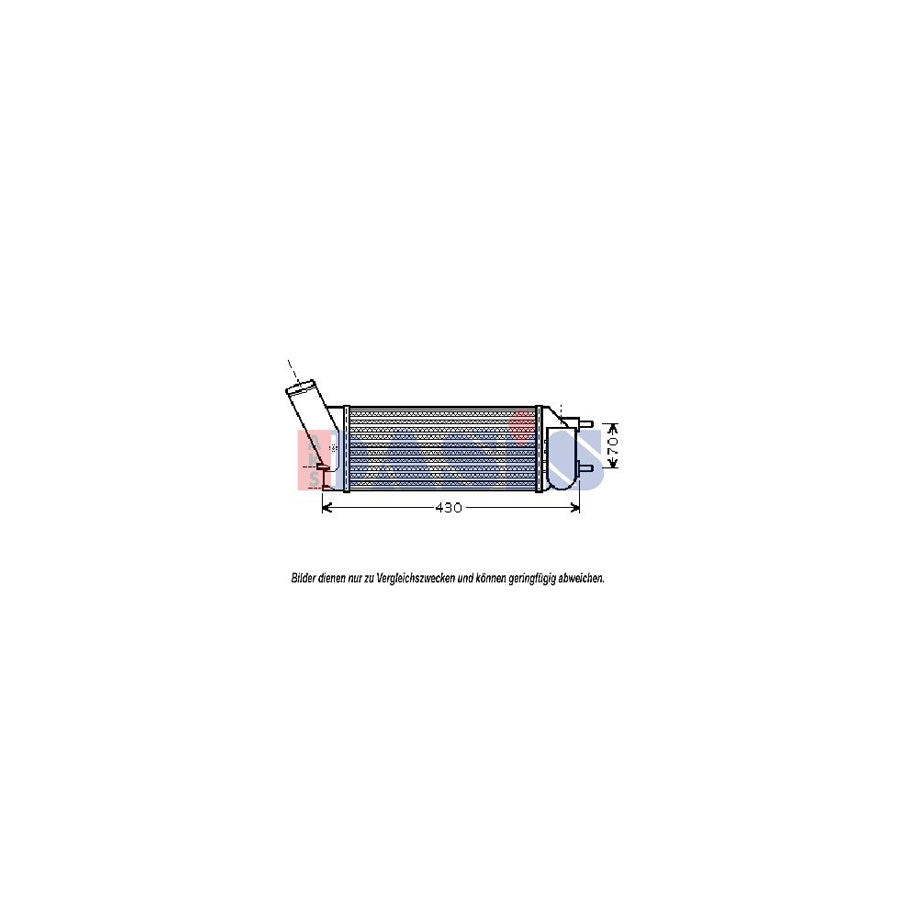 AKS Dasis 167011N Intercooler