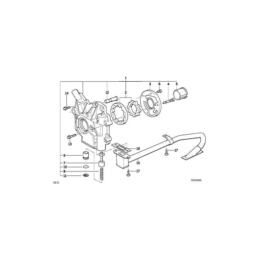 Genuine BMW 11412246202 E39 Intake Tube (Inc. 525td & 525tds) | ML Performance US Car Parts