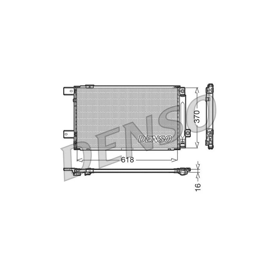 DENSO DCN50005 Air Conditioning Condenser for Toyota Avensis
