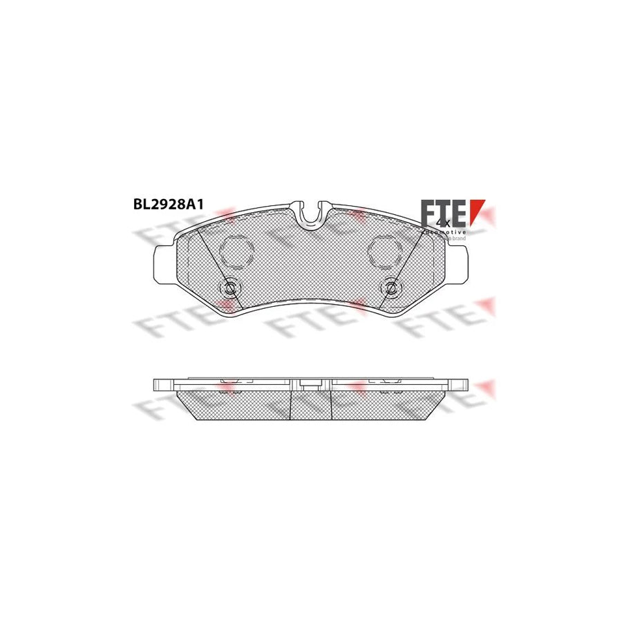 FTE 9011172 Brake Pad Set
