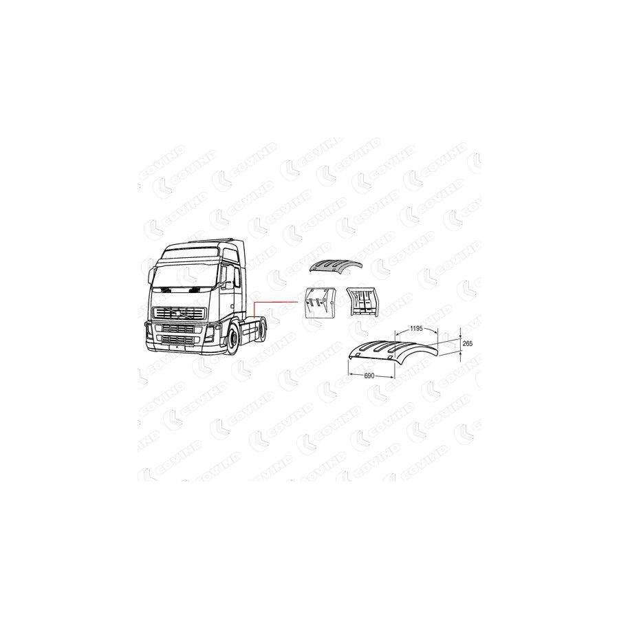 Covind 2Fh/520 Wing Fender