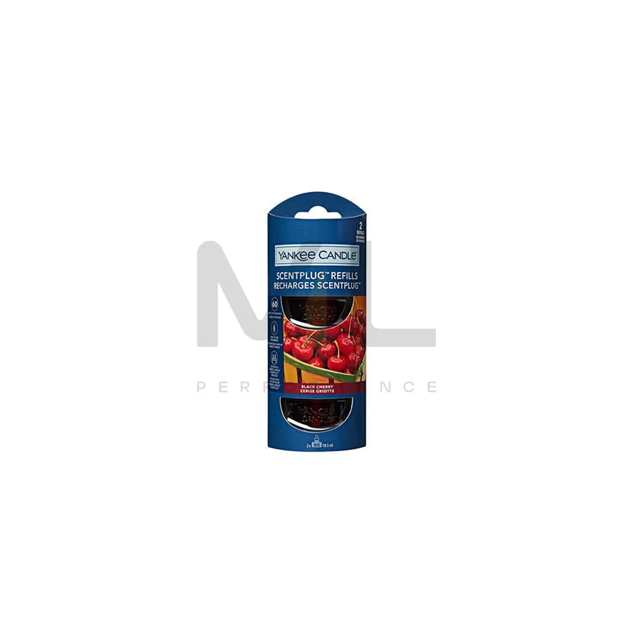 Yankee Candle Scent Plug Twin Pack Refills Car Air Freshener - Black Cherry