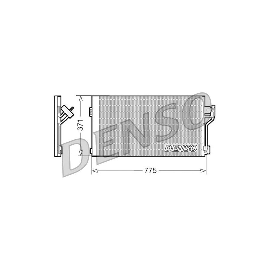 DENSO DCN17050 Air Conditioning Condenser