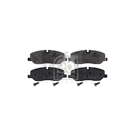 Febi Bilstein 116119 Brake Pad Set Front Axle, Prepared For Wear Indicator, With Bolts/Screws