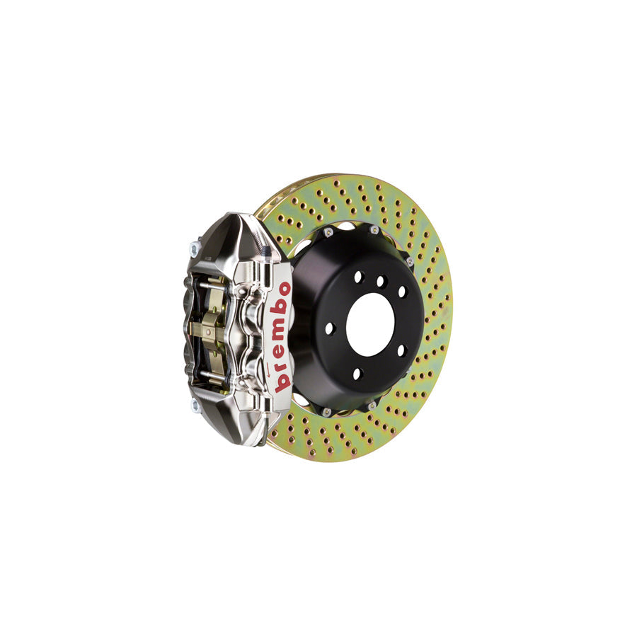 Brembo 2P1.9025AR Land Rover Rear GT-R 4-Pistons Drilled 2-piece Big Brake Kit 380x28mm | ML Performance US Car Parts