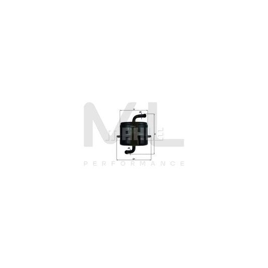 MAHLE ORIGINAL KL 521 Fuel filter In-Line Filter | ML Performance Car Parts