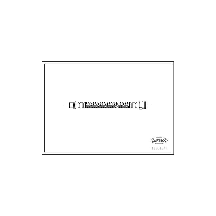 Corteco 19031244 Brake Hose