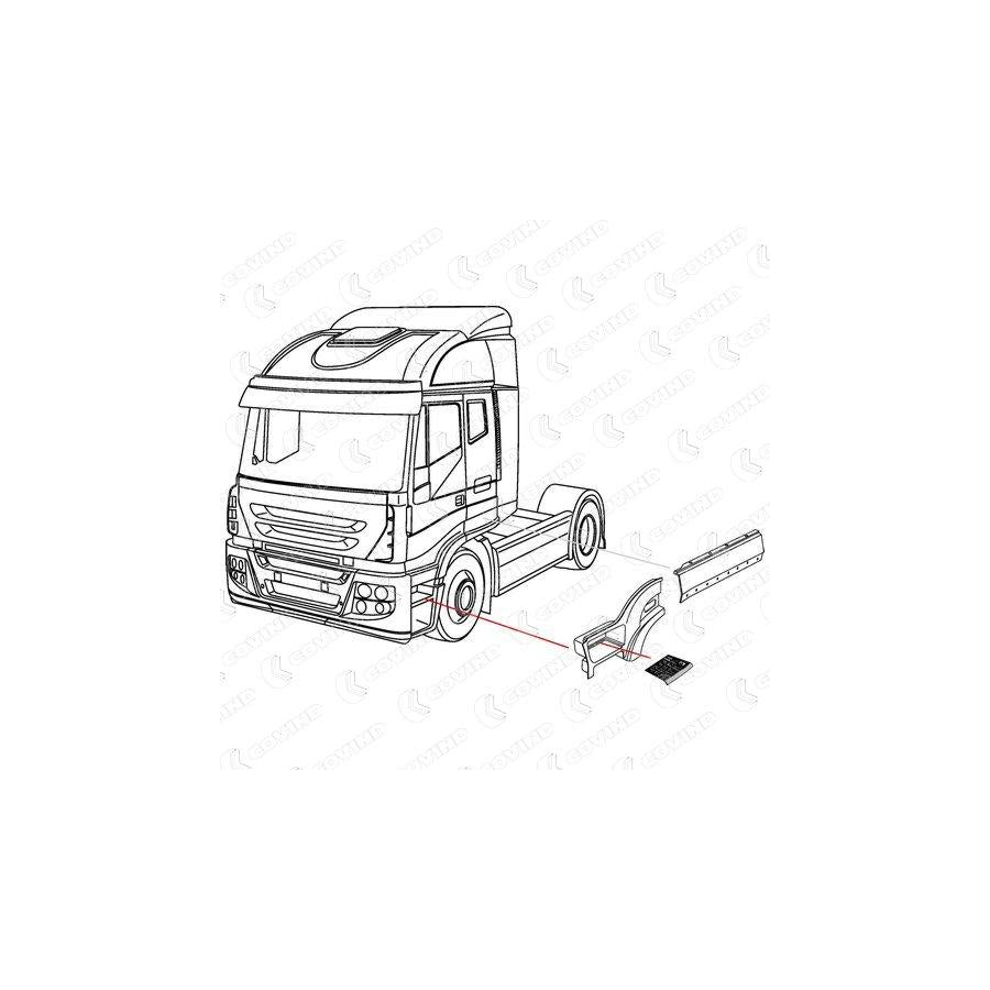 Covind 550/217 Foot Board