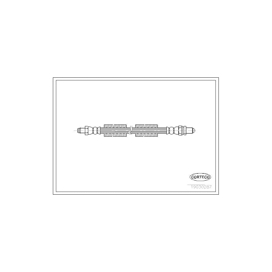 Corteco 19030287 Brake Hose